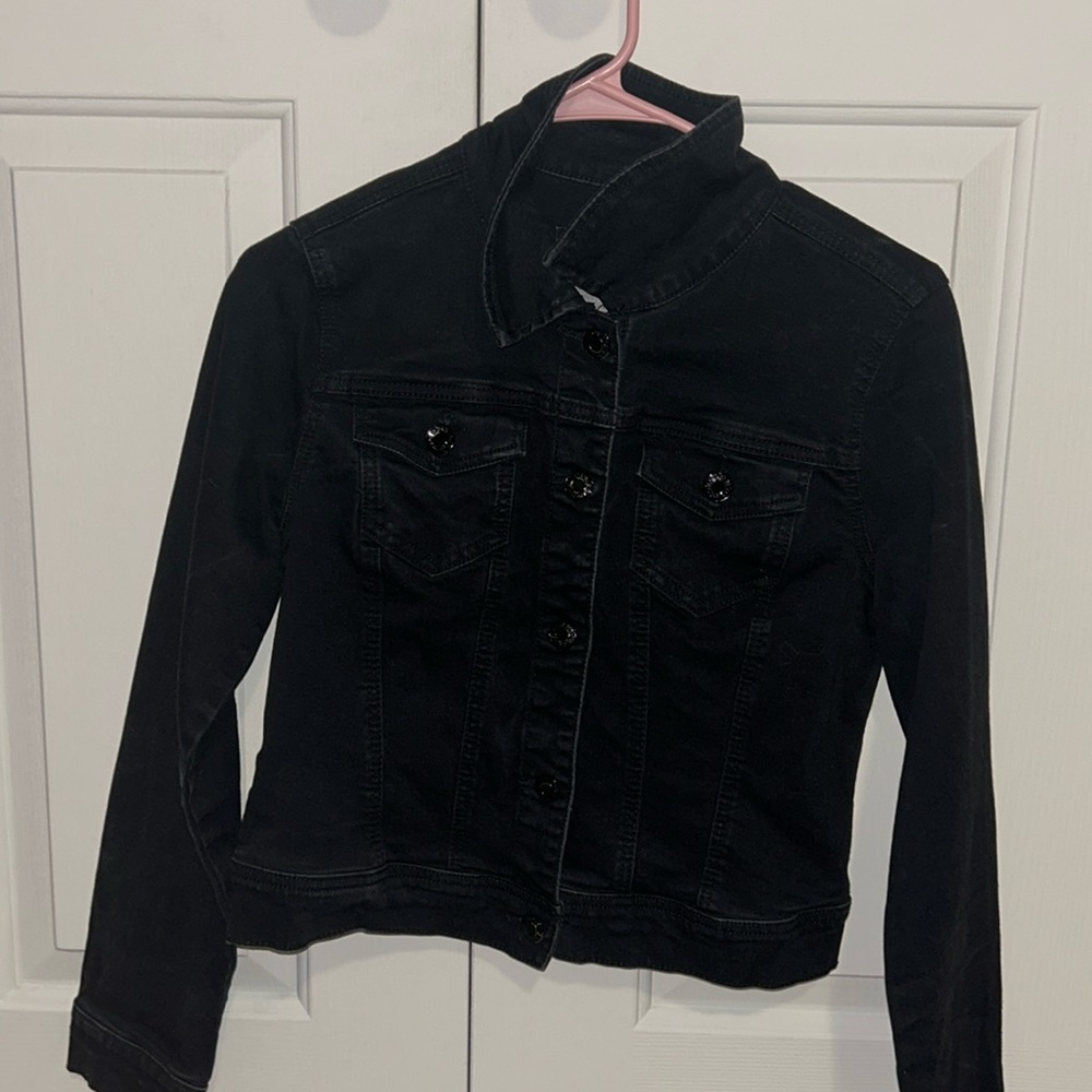 Black Jean Jacket
